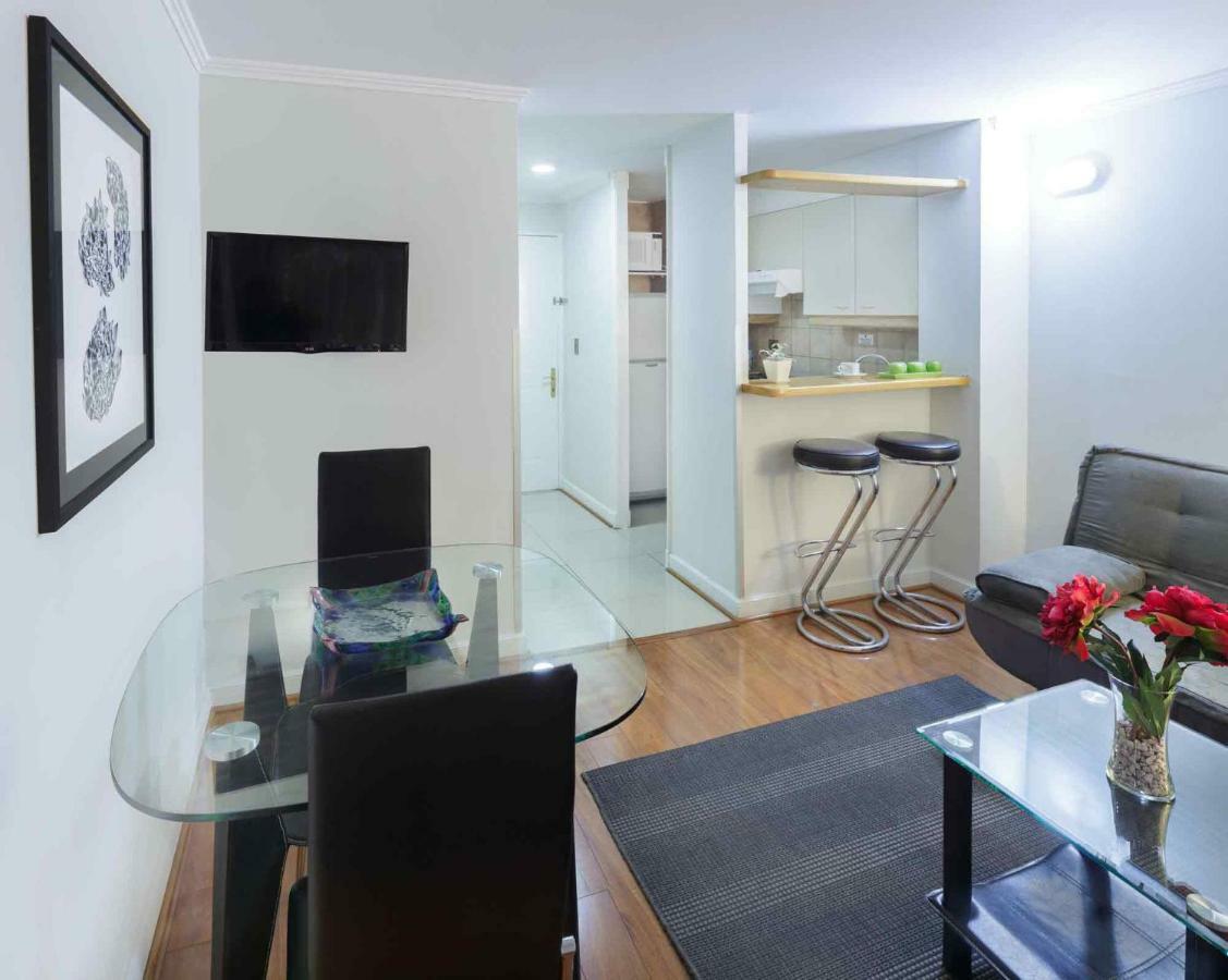 Santa Magdalena Apartments Santiago del Cile Esterno foto
